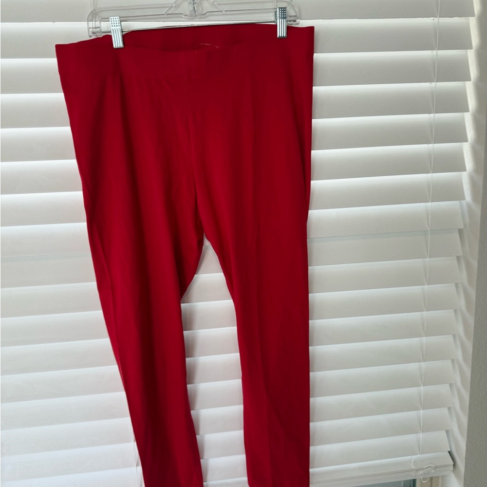 Red Women's old navy leggings